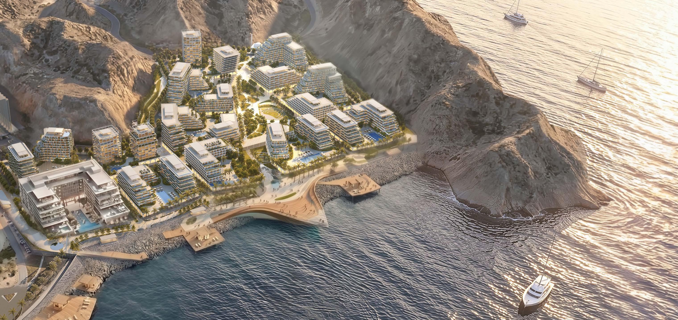 Al Yazan Muttrah ITC residential development project layout Muscat Muttrah